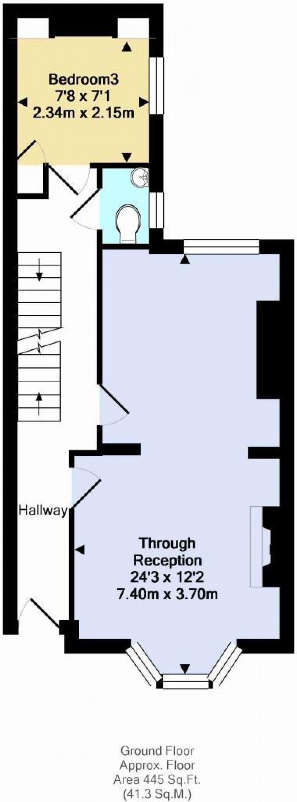 Floorplan for Clifton Street, Brighton