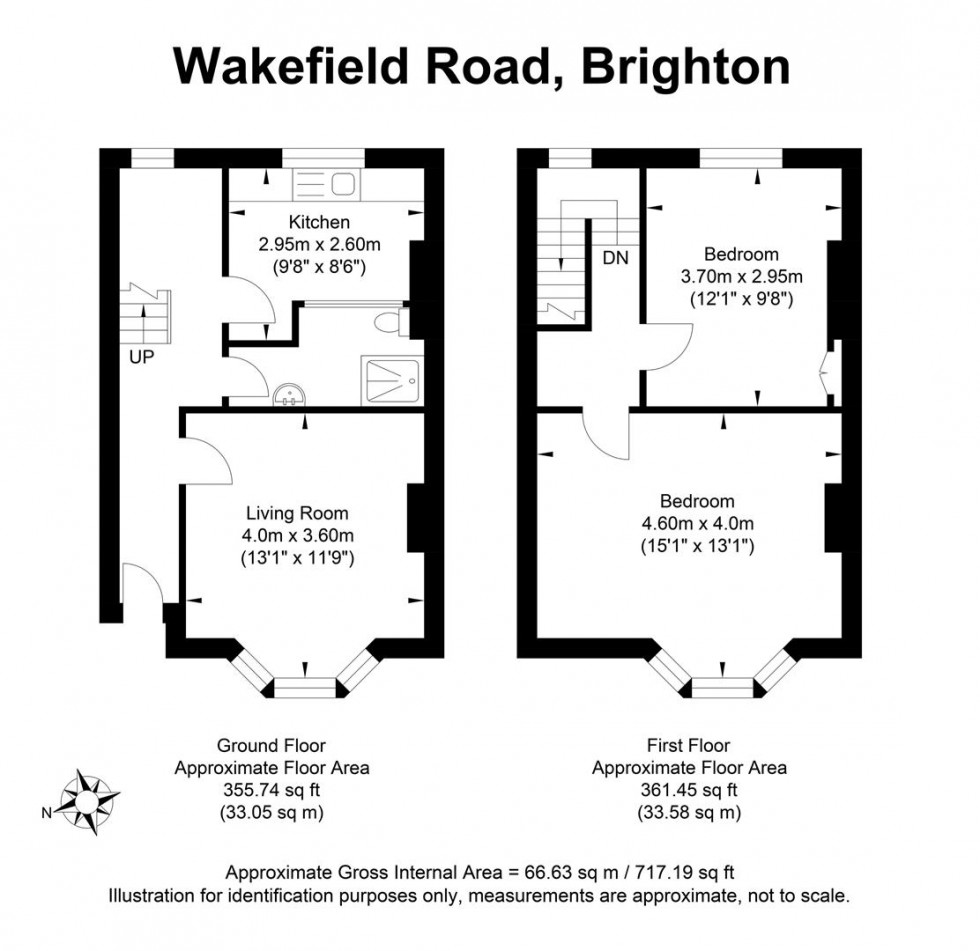 Floorplan for Wakefield Road, Brighton