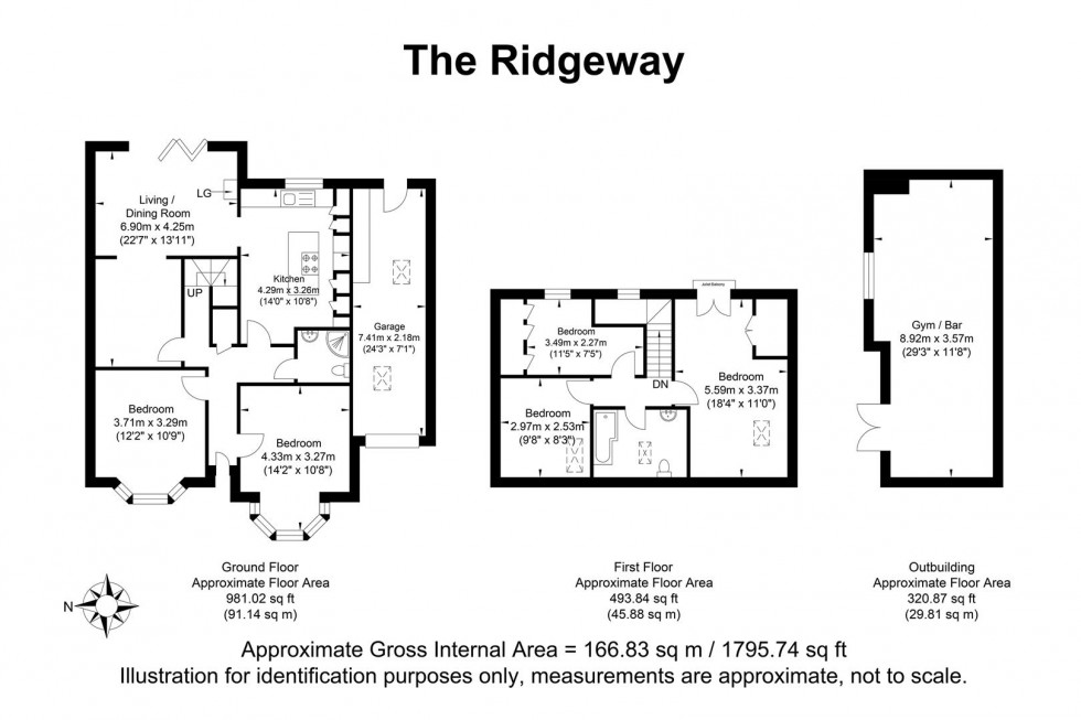 Floorplan for The Ridgway, Brighton